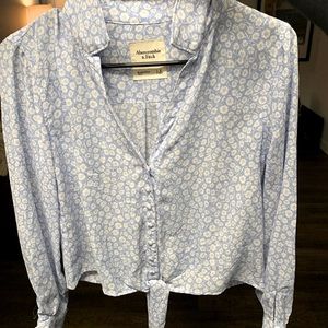 Abercrombie floral blouse